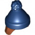 MINI WIG, W/ HAT, NO. 26: {тъмно оранжев}