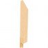 Propeller 1 Blade 14L with Axle Hole (Sword Blade): {прозрачно ярко оранжев}