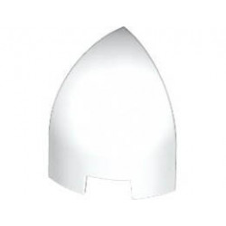 Slope, Curved 1 x 1 x 1 1/3 Corner: {бял}