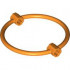 Ring 7 x 7 with Axle Connectors 1L: {ярко оранжев}