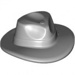 Шапка fedora: {умерено каменно сив}