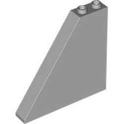 Slope 55 6 x 1 x 5 with Bottom Stud Holders: {умерено каменно сив}