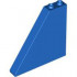Slope 55 6 x 1 x 5 with Bottom Stud Holders: {ярко син}