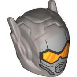MINI HELMET, NO. 428: {сребърно метален}