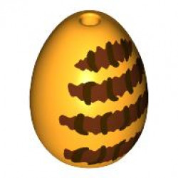 EGG, NO. 5: {огнено жълто-оранжев}