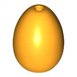 EGG NO. 1: {огнено жълто-оранжев}