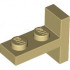 PLATE 2X1, W/ VERT. TUBE: {тухлено жълт}