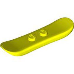 MINI FIGURE SNOW BOARD: {пъстро жълт}