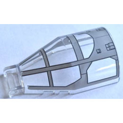COCKPIT 4X6X2, W/ FRONT SHAFT, NO. 3: {прозрачен}