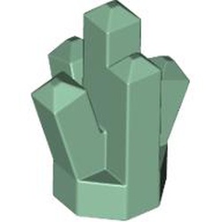 Rock 1 x 1 Crystal 5 Point: {пясъчно зелен}