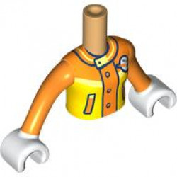 TORSO, GIRL, W/ ARM, NO. 531: {умерен тан}