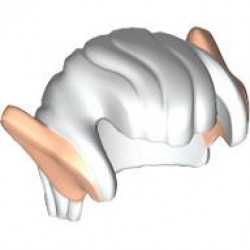 MINI WIG, W/ EARS, NO. 9: {бял}