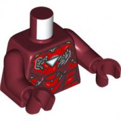 MINI UPPER PART, NO. 6807: {нов тъмно червен}