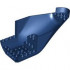 Aircraft Fuselage Aft Section Curved Bottom 8 x 16 with 2 Holes: {земно син}