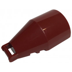 Windscreen 6 x 4 x 2 Round with Bar Handle: {нов тъмно червен}