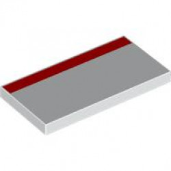 FLAT TILE 2X4, NO. 317: {бял}
