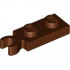 PLATE 1X2 W/ HOLDER: {червеникаво-кафяв}