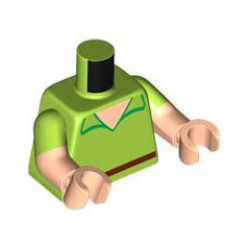 Мини горна част No. 6823: {ярко жълто-зелен}