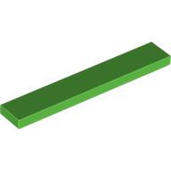 Tile 1 x 6: {ярко зелен}