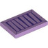 Tile 2 x 3 with Dark Purple Shutter with Medium Lavender Wood Grain Pattern: {лавандулов}