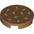 FLAT TILE 2X2, ROUND, NO. 1286: {умерен нуга}