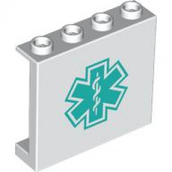 WALL ELEMENT 1X4X3, NO. 36: {бял}