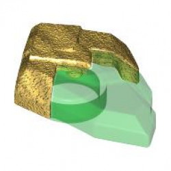 DIAMOND, NO. 1: {прозрачно зелен}