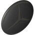 Minifigure, Shield Circular / Round Convex Face with Dark Silver Mercedes-Benz Logo Pattern: {черен}