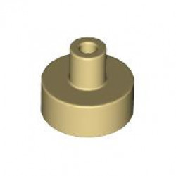 PLATE 1X1 W/3.2 SHAFT/1.5 HOLE: {тухлено жълт}