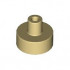 PLATE 1X1 W/3.2 SHAFT/1.5 HOLE: {тухлено жълт}