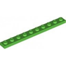 Plate 1 x 10: {ярко зелен}