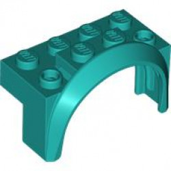 MUDGUARD 2X4X2, NO. 2: {ярко синьо-зелен}