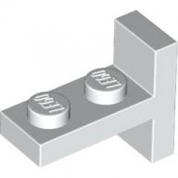 PLATE 2X1, W/ VERT. TUBE: {бял}