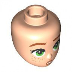 MINI DOLL, HEAD, NO. 424: {светло нуга}