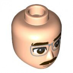 MINI DOLL, HEAD, NO. 426: {светло нуга}