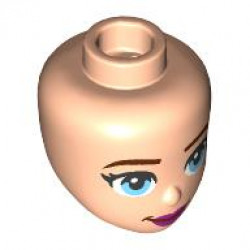 MINI DOLL, HEAD, NO. 454: {светло нуга}