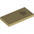 FLAT TILE 2X4, NO. 322: {тухлено жълт}