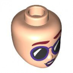 MINI DOLL, HEAD, NO. 458: {светло нуга}