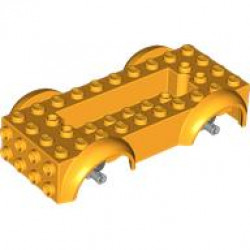 WAGGON BOTTOM, ASSEMBLY: {огнено жълто-оранжев}