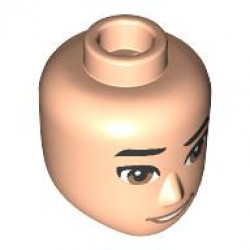 MINI DOLL, HEAD, NO. 444: {светло нуга}