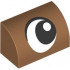 BRICK 1X2, OUTSIDE HALF BOW, NO. 30: {умерен нуга}