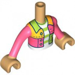 TORSO, GIRL, W/ ARM, NO. 539: {умерен тан}