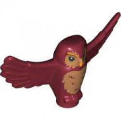 OWL, NO. 20: {нов тъмно червен}