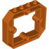 BRICK 1X6X4 1/3, W/ 4.85 HOLE, NO. 1: {червеникаво-оранжев}