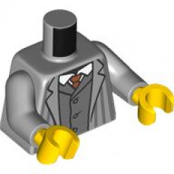 MINI UPPER PART, NO. 6850: {умерено каменно сив}