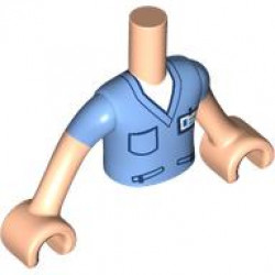 TORSO, BOY, W/ ARM, NO. 176: {светло нуга}