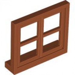 WINDOW 4X3, NO. 1: {тъмно оранжев}