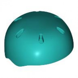 SKATER HELMET: {ярко синьо-зелен}