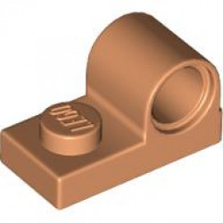 PLATE 1X2 W. HOR. HOLE Ø 4.8: {нуга}