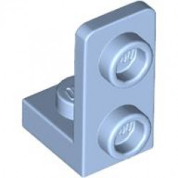 PLATE 1X1, W/ 1.5 PLATE 1X2, UPWARDS: {светло кралско син}